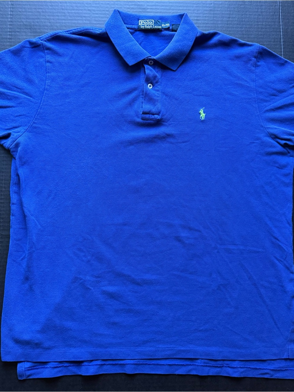 Polo by Ralph Lauren Men's Royal Blue Classic Polo XL